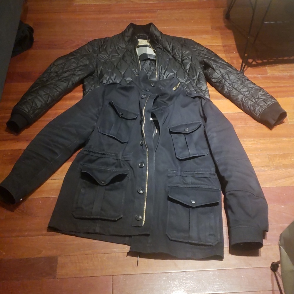 Authentic Burberry Brit Field Jacket; 2 in One.